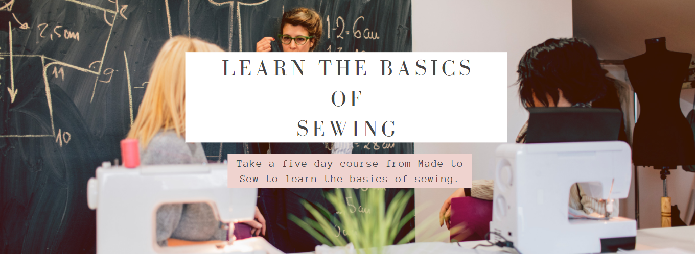 Learn the Basics of Sewing