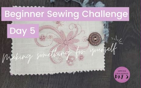 Beginner Sewing Challenge Day 5