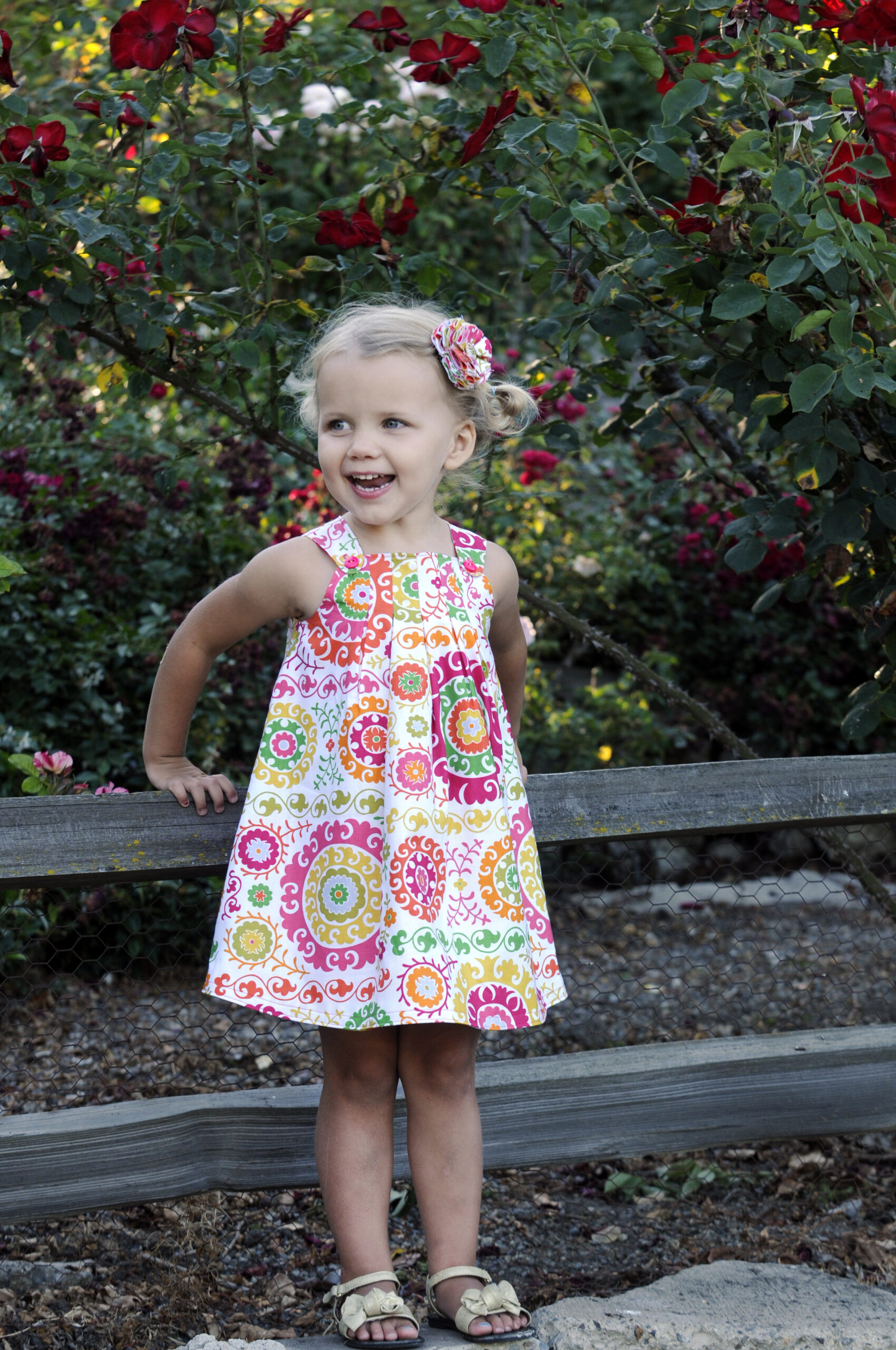 The Harper Dress from Sew Sweet Patterns