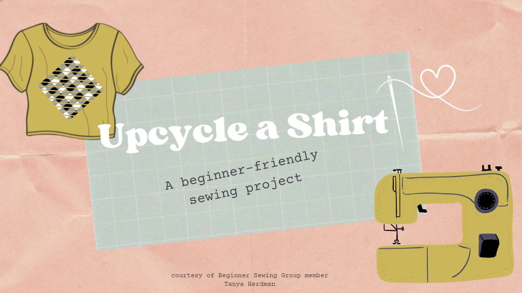 A Beginner-Friendly T-Shirt Sewing Upcycle Project